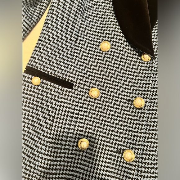 REBECCA VALLANCE Houndstooth blazer dress. Size 6. Never worn - Picture 7 of 11
